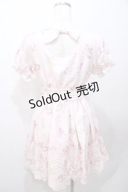 画像2: LIZ LISA / LIZ LISA×My Melodyコスメ柄ワンピース 0 ピンク Y-25-08-13-046-LO-OP-SZ-ZY