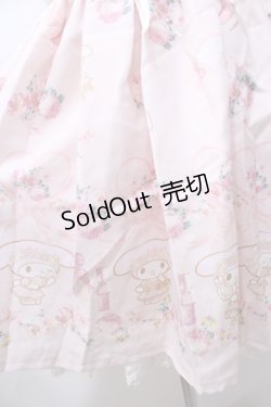 画像4: LIZ LISA / LIZ LISA×My Melodyコスメ柄ワンピース 0 ピンク Y-25-08-13-046-LO-OP-SZ-ZY