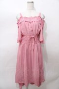 LIZ LISA / フィッシュテールロングワンピース 0 ピンク Y-25-08-13-052-LO-OP-SZ-ZY