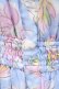 画像4: LIZ LISA / ラインフラワープリントワンピース 0 ブルー Y-25-08-13-054-LO-OP-SZ-ZY (4)