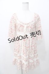 LIZ LISA / フラワーレースオフショルワンピース 0 ベージュ Y-25-08-13-056-LO-OP-SZ-ZY