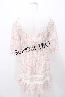 画像2: LIZ LISA / フラワーレースオフショルワンピース 0 ベージュ Y-25-08-13-056-LO-OP-SZ-ZY