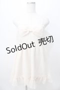 LIZ LISA / ドット柄シフォンリボンキャミワンピース 0 ベージュ Y-25-08-13-058-LO-OP-SZ-ZY