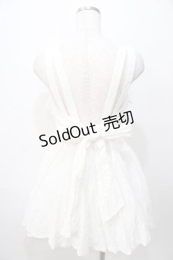 画像2: LIZ LISA / 後ろBIGリボンワンピース 0 白 Y-25-08-13-068-LO-OP-SZ-ZH