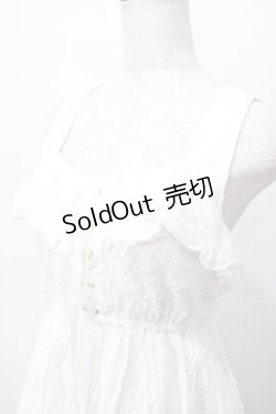 画像3: LIZ LISA / 後ろBIGリボンワンピース 0 白 Y-25-08-13-068-LO-OP-SZ-ZH