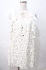 LIZ LISA / Aラインレースワンピース  生成り Y-25-08-13-069-LO-OP-SZ-ZY