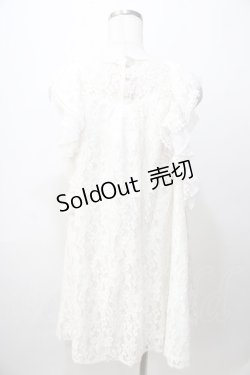 画像2: LIZ LISA / Aラインレースワンピース  生成り Y-25-08-13-069-LO-OP-SZ-ZH