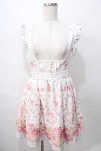 LIZ LISA / クロス花柄ジャンスカ 0 ブルー Y-25-08-13-072-LO-OP-SZ-ZY