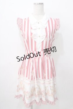 画像1: LIZ LISA / アイスクリーム柄ワンピース 0 アカ Y-25-08-13-076-LO-OP-SZ-ZT007