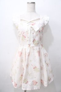LIZ LISA / アイシングクッキー柄ワンピース 0 ピンク Y-25-08-13-079-LO-OP-SZ-ZY