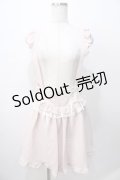 LIZ LISA / レースアップ吊りスカート 0 ピンク Y-25-08-13-081-LO-SK-SZ-ZY
