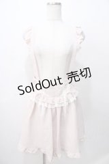 LIZ LISA / レースアップ吊りスカート 0 ピンク Y-25-08-13-081-LO-SK-SZ-ZY