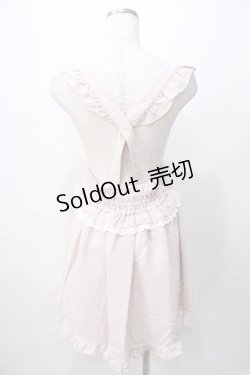 画像2: LIZ LISA / レースアップ吊りスカート 0 ピンク Y-25-08-13-081-LO-SK-SZ-ZY