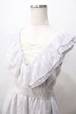 画像3: LIZ LISA / 刺繍入りチュールノースリワンピ 0 ラベンダー Y-25-08-13-085-LO-OP-SZ-ZT008 (3)