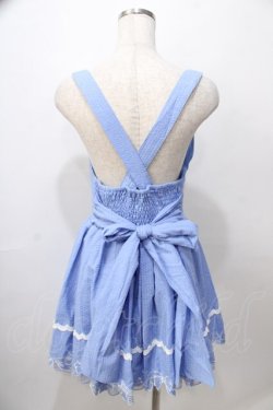 画像2: LIZ LISA / 裾リボン刺繍ジャンスカ 0 ブルー Y-25-08-13-086-LO-OP-SZ-ZY