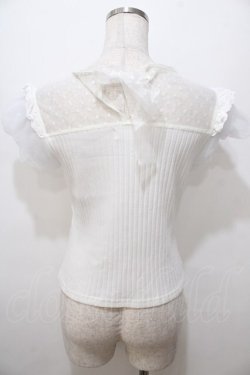 画像2: LIZ LISA / ハートヨクリブ刺繍トップス 0 白 Y-25-08-13-011-LO-TO-SZ-ZY