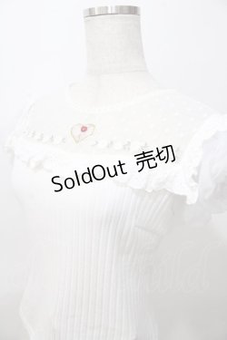 画像3: LIZ LISA / ハートヨクリブ刺繍トップス 0 白 Y-25-08-13-011-LO-TO-SZ-ZY