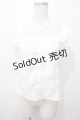 LIZ LISA / シアーギンガムハートトップス 0 白 Y-25-08-13-026-LO-TO-SZ-ZY