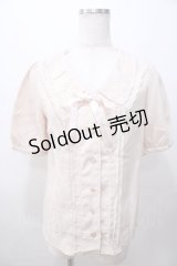 LIZ LISA / バラ刺繍スカラップブラウス 0 ベージュ Y-25-08-13-030-LO-BL-SZ-ZY