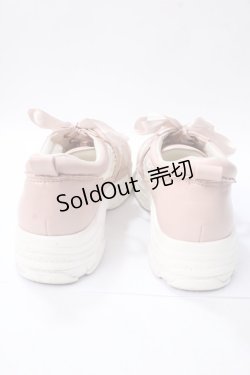 画像3: axes femme / レースハイテクスニーカー M ピンク Y-25-08-15-040-AX-SH-SZ-ZT501