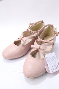 m petit by misako / AMリボンストラップパンプス LL 中桃 Y-25-08-15-041-LO-SH-SZ-ZY