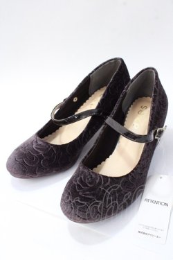 画像1: axes femme / カラーブロックヒールパンプス M Dブラウン Y-25-08-15-045-AX-SH-SZ-ZY