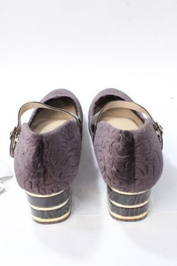 画像3: axes femme / カラーブロックヒールパンプス M Dブラウン Y-25-08-15-045-AX-SH-SZ-ZY