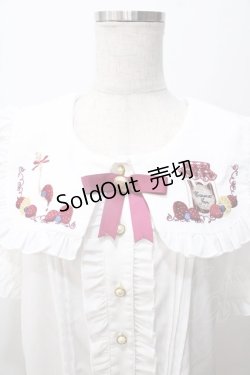 画像3: Amavel / Fruits Berry Jam半袖ブラウス F ボルドー Y-25-08-15-077-CA-BL-SZ-ZY
