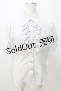 NO.S PROJECT / リリーブラウス M グレー Y-25-08-15-078-LO-BL-SZ-ZY
