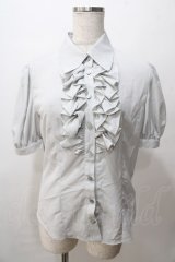 NO.S PROJECT / リリーブラウス M グレー Y-25-08-15-078-LO-BL-SZ-ZY