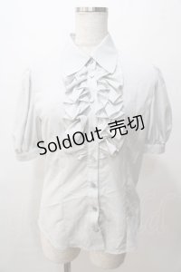 NO.S PROJECT / リリーブラウス M グレー Y-25-08-15-078-LO-BL-SZ-ZY