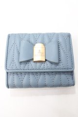 m petit by misako / NINA'Sコラボ財布  中青 Y-25-08-15-010-LO-ZA-SZ-ZY