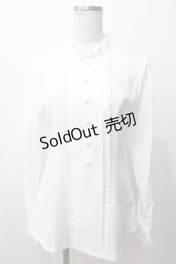 画像1: NO.S PROJECT / オルレア・ブラウス S ホワイト Y-25-08-15-079-LO-BL-SZ-ZY