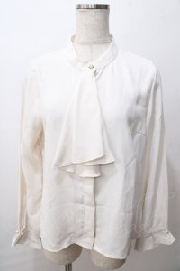 axes femme / プチハイネックブラウス M 生成り Y-25-08-15-083-AX-BL-SZ-ZY