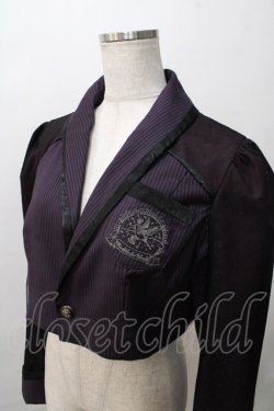 画像3: Hoshibako Works / ヒヤシンスの詩　ショートジャケット  パープル Y-25-08-15-091-LO-JA-SZ-ZY