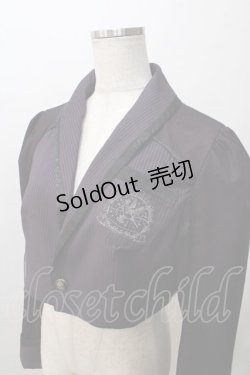 画像3: Hoshibako Works / ヒヤシンスの詩　ショートジャケット  パープル Y-25-08-15-091-LO-JA-SZ-ZT0207C