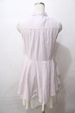 画像2: axes femme POETIQUE / ブロッキングストライプチュニ M ラベンダー Y-25-08-15-095-AX-OP-SZ-ZY