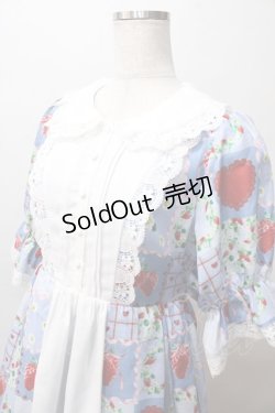 画像3: axes femme kawaii / ハピネスベリーワンピース  サックス Y-25-08-15-119-AX-OP-SZ-ZT114