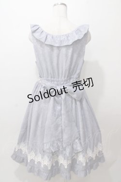 画像2: axes femme kawaii / ロココジャンパースカート  サックス Y-25-08-15-120-AX-OP-SZ-ZH