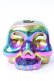 画像1: KILL STAR / Rainbow Skulls Candle Hoder  オーロラ Y-25-08-15-015-PU-ZA-SZ-ZY (1)