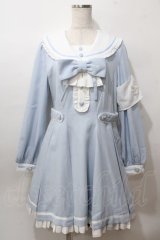 PUPPET BOMBS / 恋病ナース ワンピース M ブルー Y-25-08-15-123-LO-OP-SZ-ZY