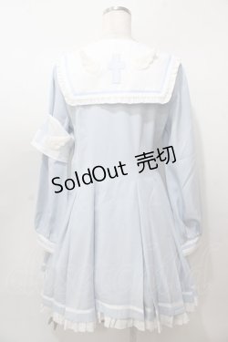 画像2: PUPPET BOMBS / 恋病ナース ワンピース M ブルー Y-25-08-15-123-LO-OP-SZ-ZY