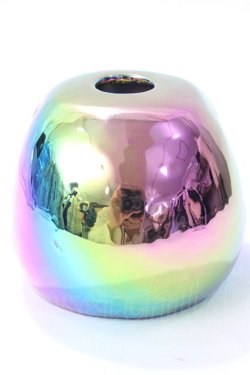 画像2: KILL STAR / Rainbow Skulls Candle Hoder  オーロラ Y-25-08-15-015-PU-ZA-SZ-ZY