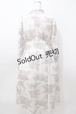 画像2: stripe club / 総柄ワンピ  キナリ Y-25-08-15-129-LO-OP-SZ-ZY