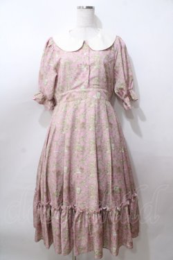 画像1: m petit by misako / NINA’Sコラボトワルドジュイワンピース  ピンク Y-25-08-15-130-LO-OP-SZ-ZY