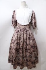 m petit by misako / AM*トワルドジュイワンピース  ピンク Y-25-08-15-131-LO-OP-SZ-ZY