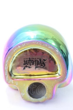 画像3: KILL STAR / Rainbow Skulls Candle Hoder  オーロラ Y-25-08-15-015-PU-ZA-SZ-ZY