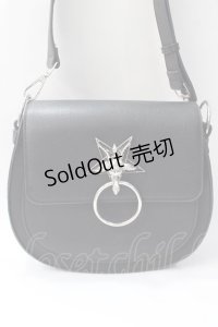 KILL STAR / Brimstone Handbag   黒 Y-25-08-15-016-PU-BG-SZ-ZY