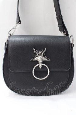 画像1: KILL STAR / Brimstone Handbag   黒 Y-25-08-15-016-PU-BG-SZ-ZY