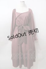 Areeam / 長袖ワンピース  ピンク Y-25-08-15-138-LO-OP-SZ-ZY